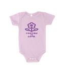 sweet pea "rooted in love" onesie