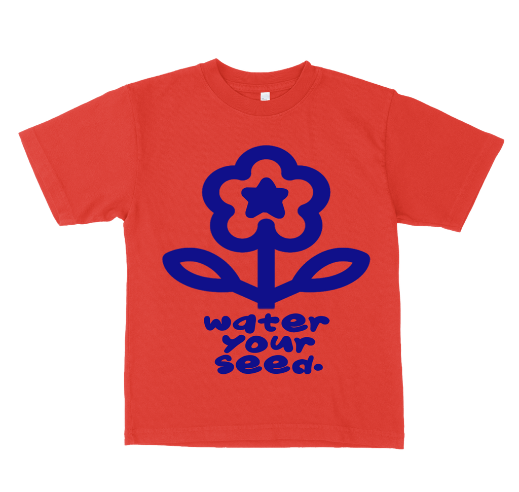 cherry pop "water your seed" tee